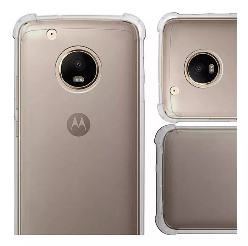 Imagen 2 de 3 de Funda + Vidrio Templado Motorola G5 G5s G5 Plus G6 Y Mas