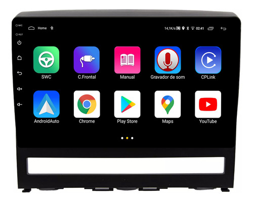 Kit Multimidia Idea 07/12 9p Carplay Android Auto 2gb 32gb