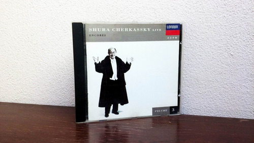 Shura Cherkassky - Live Encores Volume 3 * Cd Made In Usa 