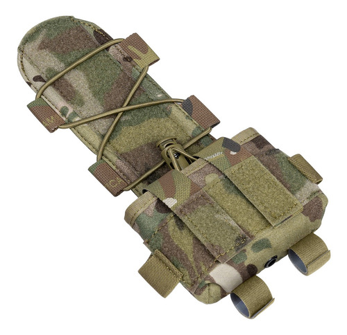 Bolsa Táctica Mk2 Para Casco Funda De Batería Para Caza Color Multicam