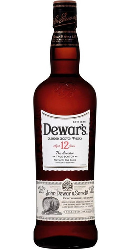 Whisky Dewars 12 Años 750ml