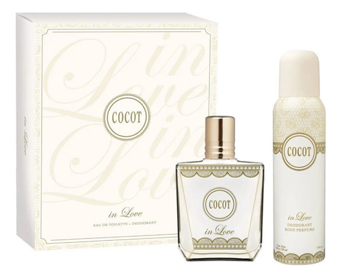 Cocot Pack In Love Edt X50 Ml + Body Perfume 