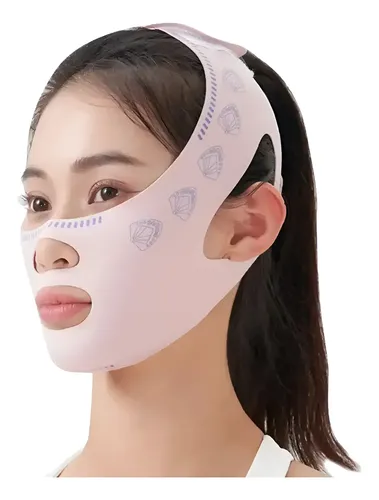 Máscara Modeladora Facial Elimina Papada Flacidez Antirrugas Todo Tipo De Pele