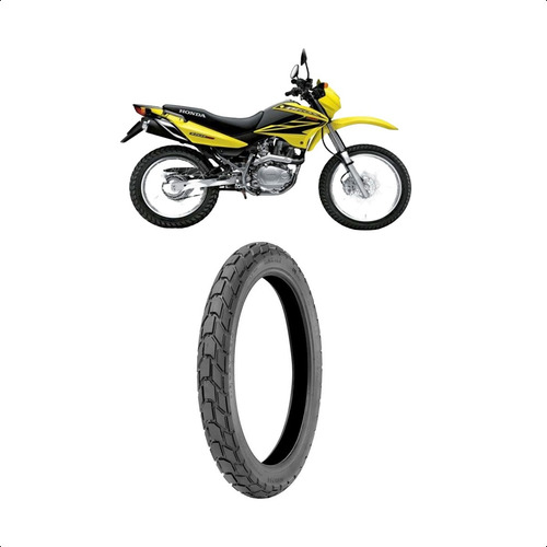 Pneu Dianteiro Moto 90/90-19 T&c Com Câmara 52t