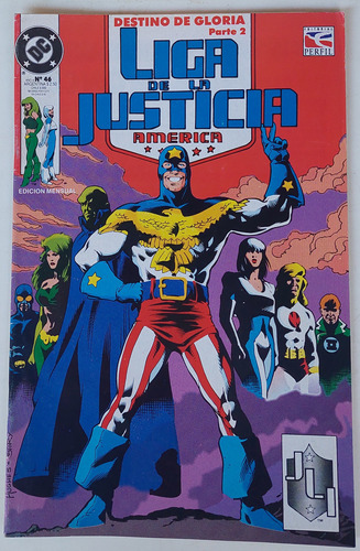 Revista Comic Liga De La Justicia Número 46