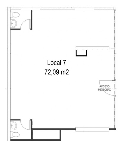 Arriendo Local Comercial De 154m2 En Subt., Metro Santa Ana