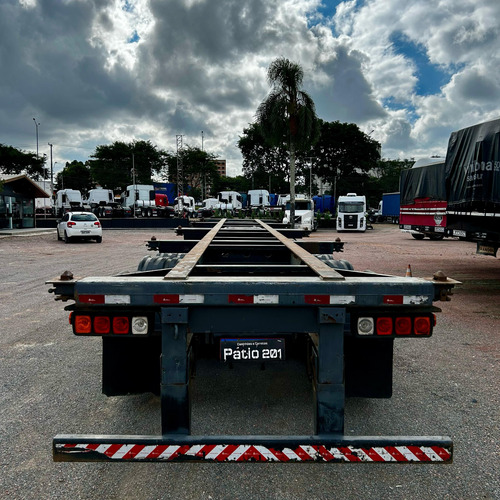 Carreta Bug Porta Container Randon 12 Pinos 40 Pés 2012