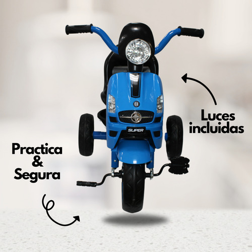 Diverti Triciclo Motoneta Italian Diferentes Colores +3 Años