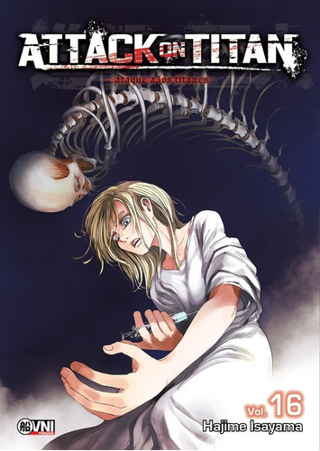 Kodanshaattack On Titan#: Manga, De Saburouta. Serie Kodanshaattack On Titan#, Vol. 16. Editorial Ivrea, Tapa Blanda, Edición Argentina En Español, 2021