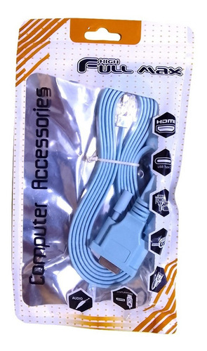 Cable De Consola Rs232 Db9 Serial -a- Lan (cisco)