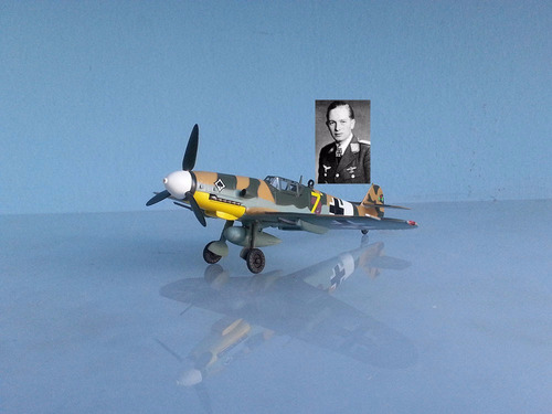 Avion Messerschmitt Bf 109 G2 As Wolfgang Tonne Escala 1:72