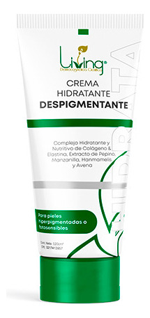 Crema Hidratante Despigmentante Productos Living 