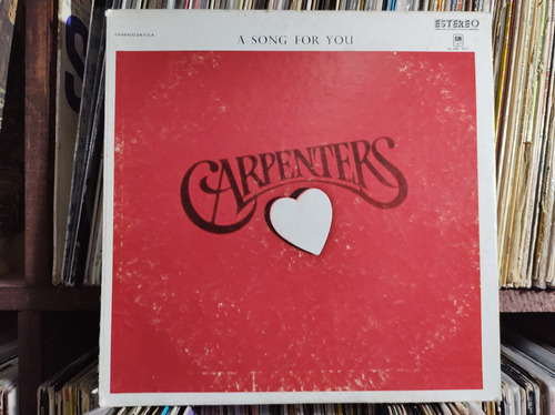 Carpenters A Song For You Vinilo Lp Acetato Vinyl