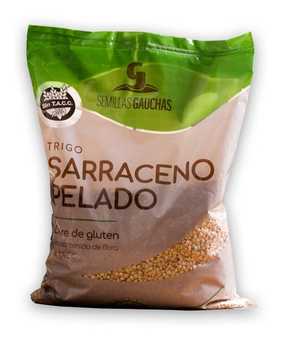 Trigo Sarraceno Grano Pelado X 500 Gs Semillas Gauchas