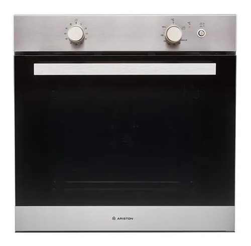 Horno empotrable a gas con grill eléctrico (Multigas) Ariston GA3 124 C IX A 75L gris 220V-240V