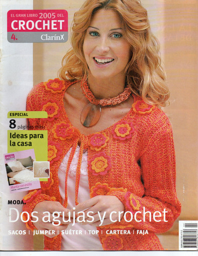 El Gran Libro Del Tejido Crochet Clarin 2005 Colecc Completa (Usado)