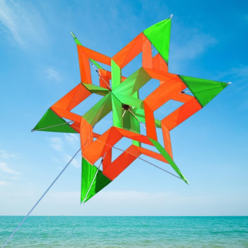 Cometa Lotus Con Bolsa De Almacenamiento, Hermosa Cometa 3d