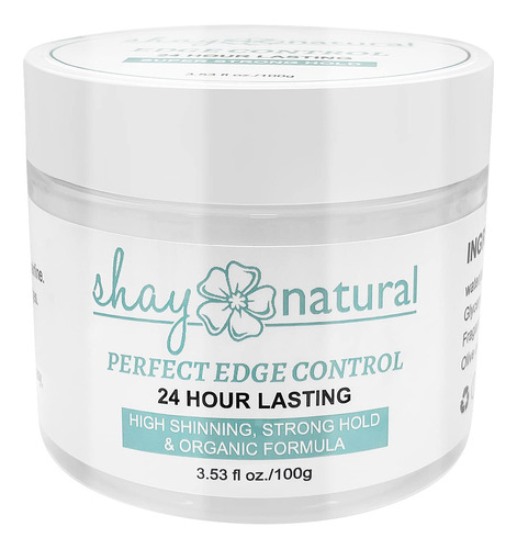 Shay Natural Perfect Edge Control, 24 Horas De Sujecion, For