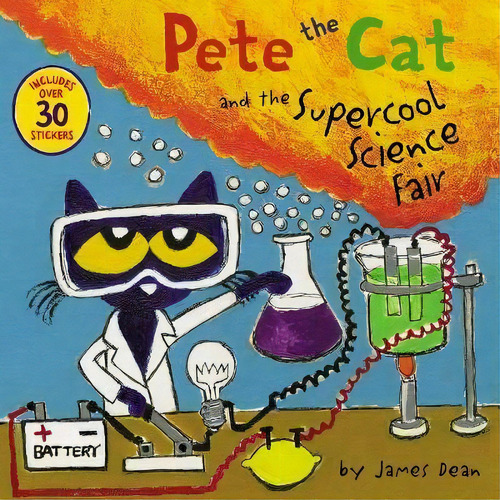 Pete The Cat And The Supercool Science Fair, De James Dean. Editorial Harpercollins Publishers Inc, Tapa Blanda En Inglés