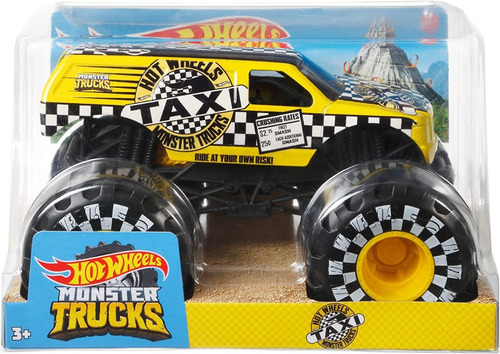 Hot Wheels Monster Trucks Taxi 1:24