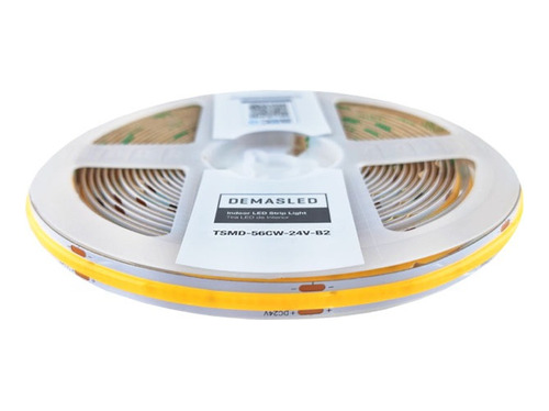 Tira Led Cob 24v 11 W/m 1200 Lm/m 480 Leds/m 8mm 5m