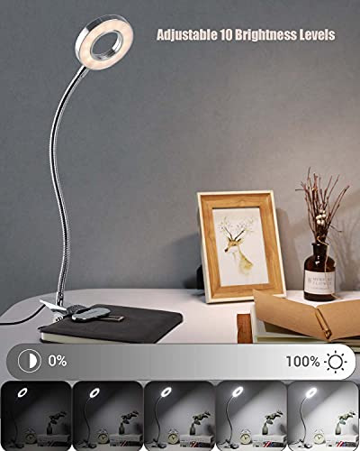 Luz De Lectura Led, Lámpara Ajustable Para Cabecero De Cama,