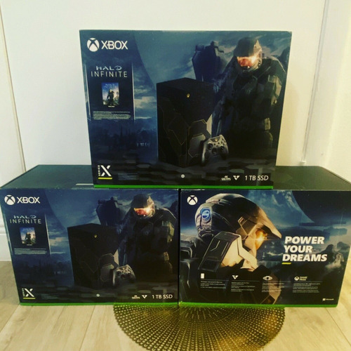 Imagen 1 de 4 de Microsoft Xbox Series X Halo Infinite Limited Edition Bundle