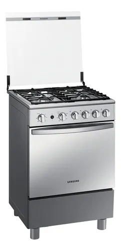 Cocina A Gas Nx24bg57413s Samsung 4 Hornillas Mirror Look Color Silver Mirror