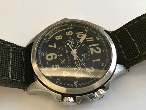 Hamilton Kakhi Conservartion Gmt Harrison Ford