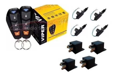 Alarma Viper 3400v 4 Actuadores 4 Relays 