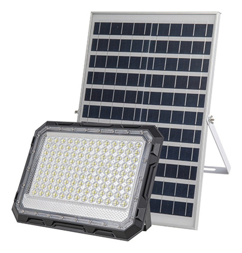 Foco Proyector Led Solar Con Panel  100w Ip65 