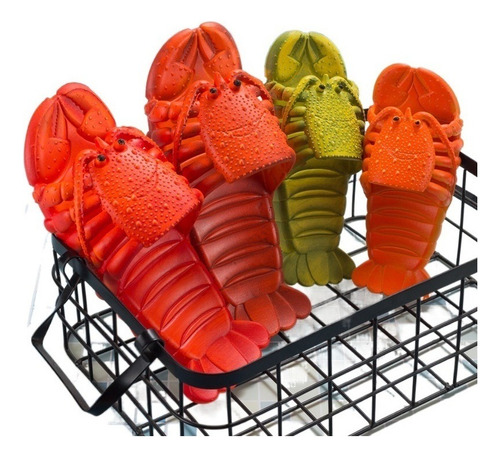 U Sandalias De Playa Con Langosta Sandalias De Verano Unisex
