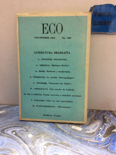 Revista Eco. No. 229. Noviembre De 1980.