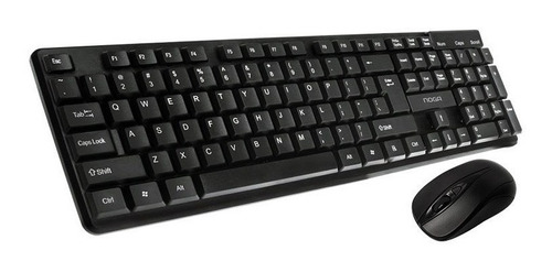 Kit Teclado + Mouse Inalambrico Noga S5500 Combo Usb Oficial