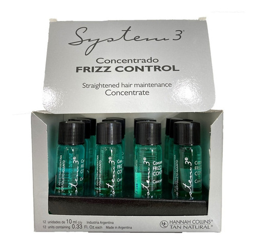 System 3 - Ampollas Frizz Control X12 Unidades