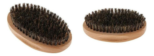 Cepillo De Madera Con Cerda Dura Brocha Para Cabello / Barba