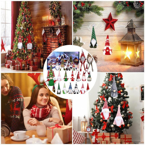 Calendario De Navidad De Gnomos 2024 Con 24 Peluches Gnomos