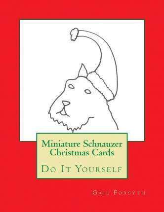 Libro Miniature Schnauzer Christmas Cards - Gail Forsyth