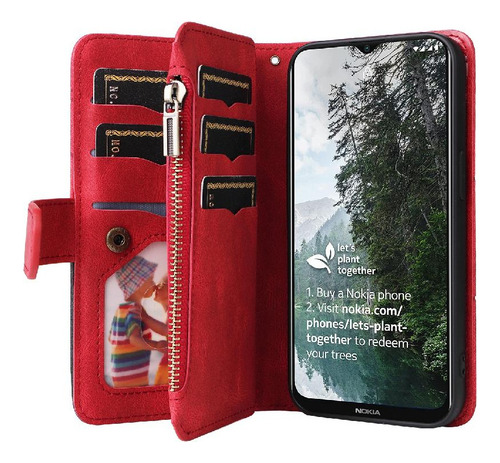 Funda Protectora Kickstand Para Nokia G10/g20 Nueve Ranuras