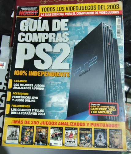 Guía De Compras Playstation 2 Ps2 2003 Hobby Consolas 