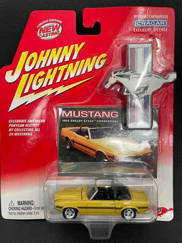 Johnny Lightning Mustang 1969 Shelby Gt 350 Convertible