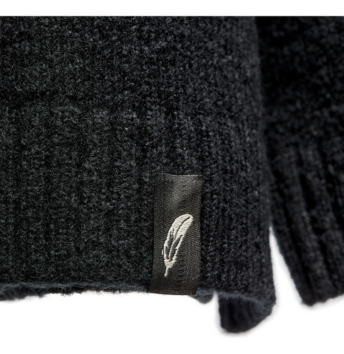 Sweater Polera Cacique Mujer Cuello Alto Lana - Abrigado