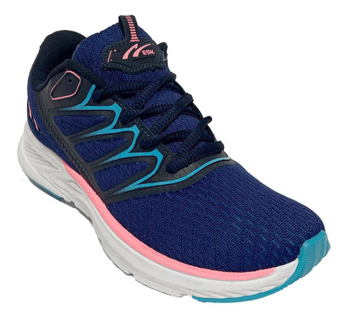 Zapatilla Mujer Sport/deportiva Azul Inf Envio Gratis