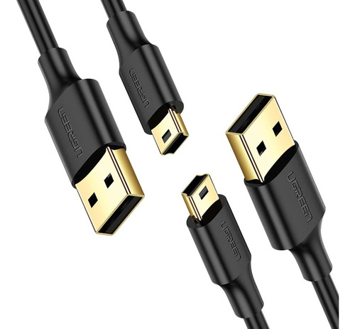 Cable 3m Mini Usb Mp4 Usb 2.0 Flexible Durable Pvc Gps