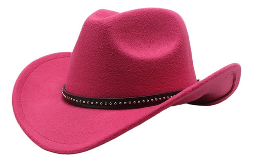 Sombrero De Vaquero Occidental Unisex, Sombrero De Ala Ancha