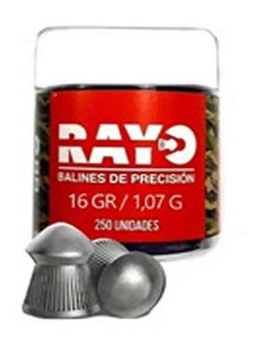 Balines Diabolo Rayo Precisión  16,5 Gra 250 U Cal 5,5 Mm 