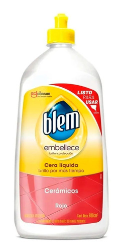 Blem Autobrillo Botella X800 Rojo 