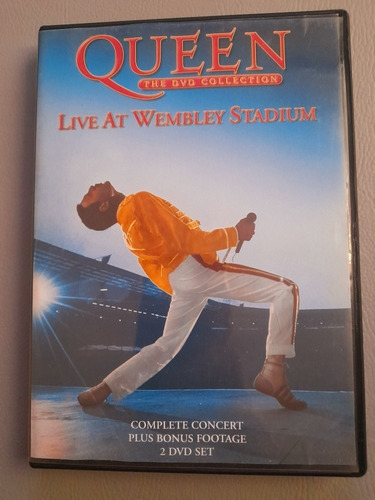 Dvd Queen - Live At Wembley Stadium (duplo)