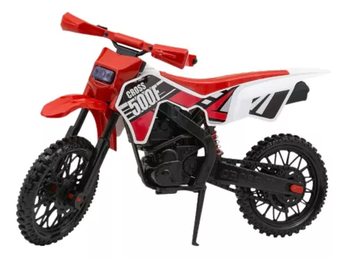 Moto De Brinquedo Motocross 28Cm Moto De Trilha Infantil