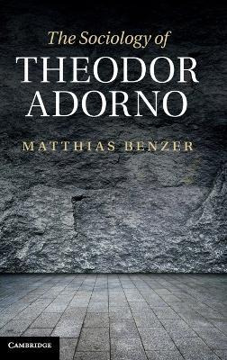 Libro The Sociology Of Theodor Adorno - Matthias Benzer